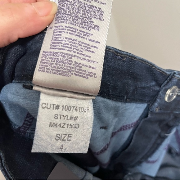 NYDJ Mila Relaxed Ankle Trouser Jeans In Verdun Wash NWT Size 4 - Picture 12 of 15